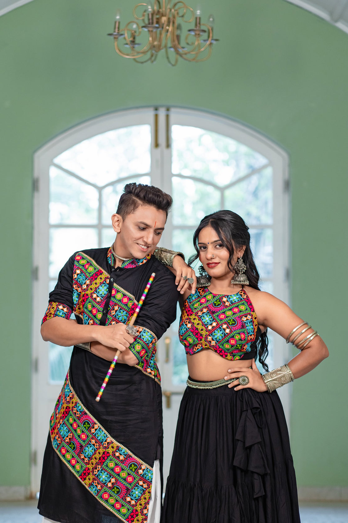 Black Couple Set