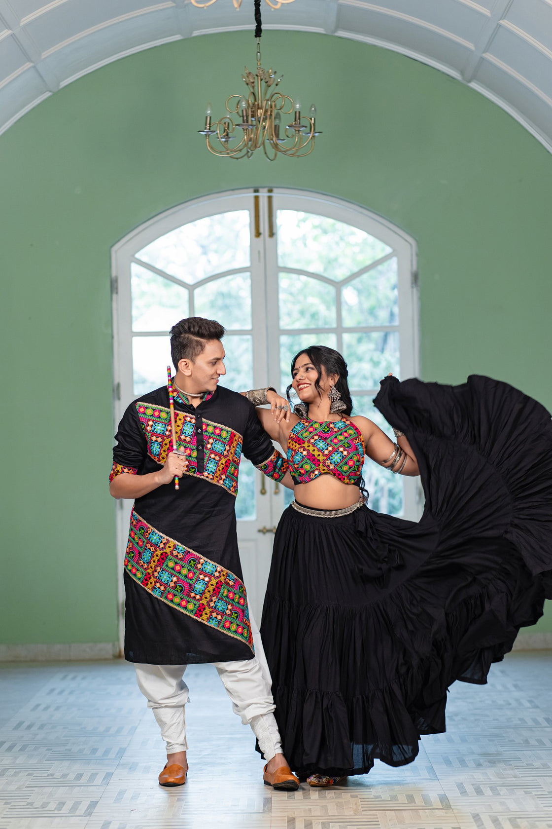 Black Couple Set