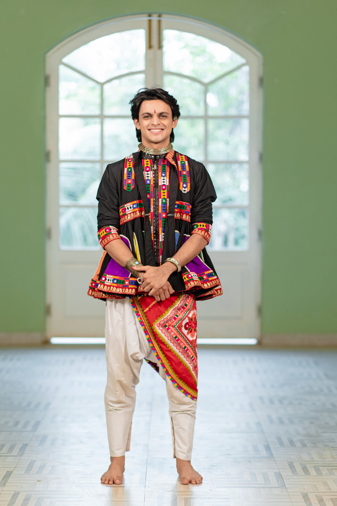 Black Rang Raas - 4 Piece Set
