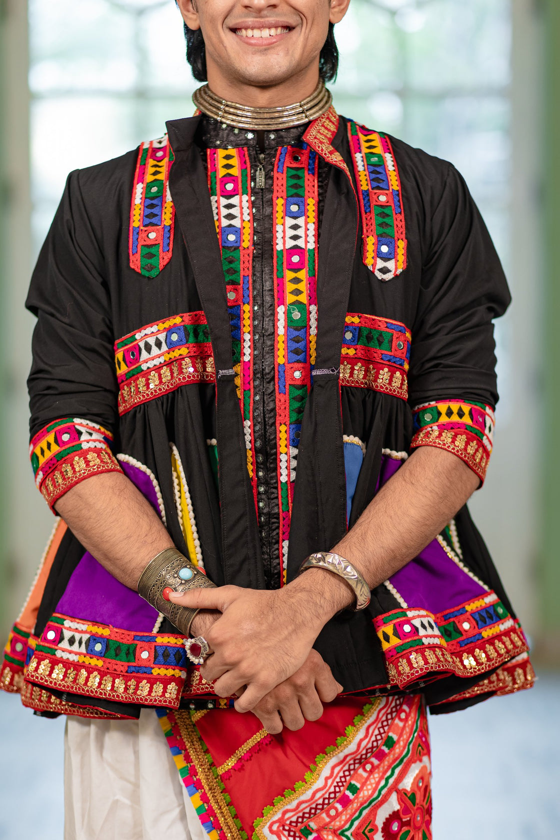 Black Rang Raas - 4 Piece Set