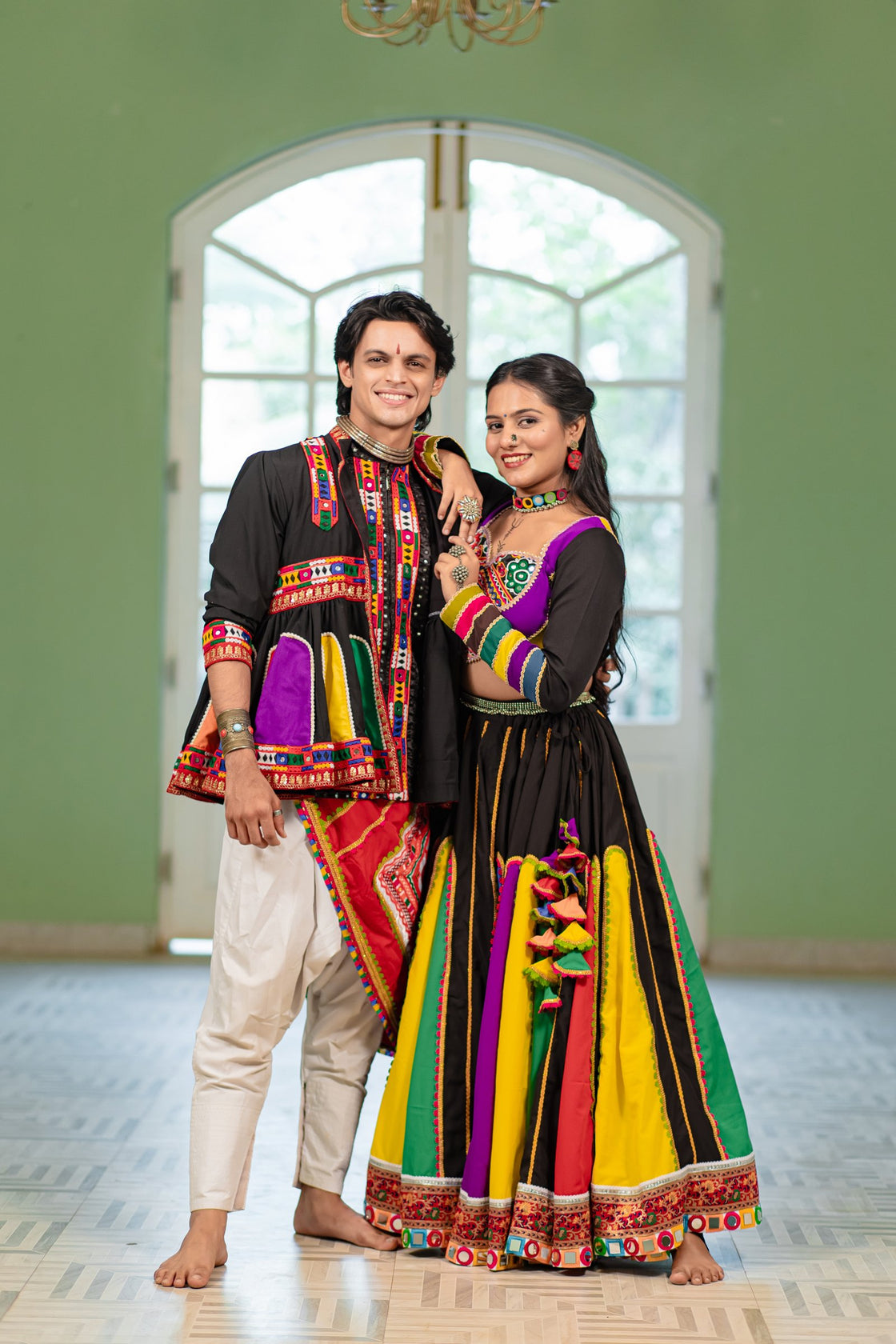 Rang Raas Couple Set