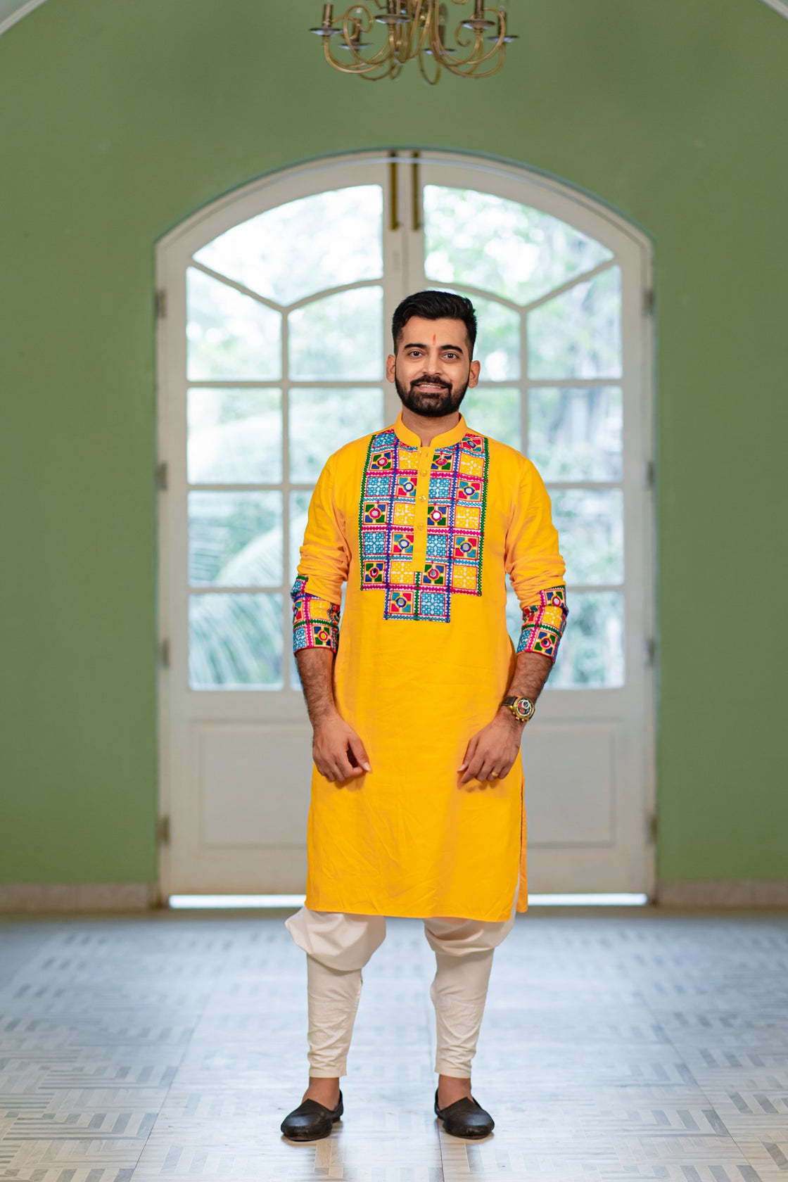 Turmeric tone kurta