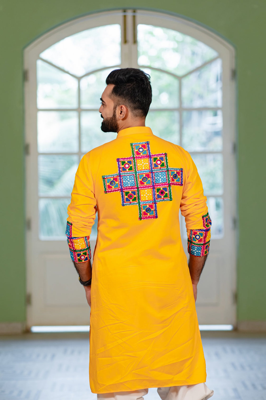 Turmeric tone kurta
