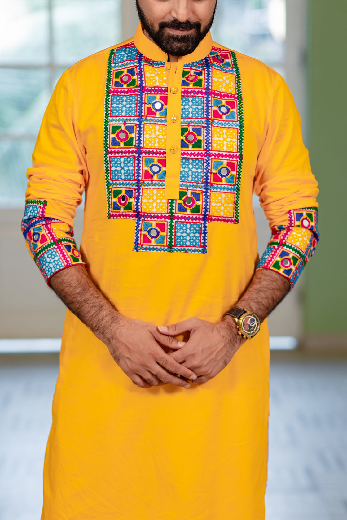 Turmeric tone kurta
