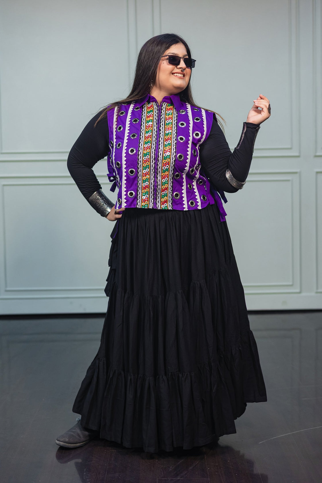 Purple Ribet (Only Bibs Jacket)