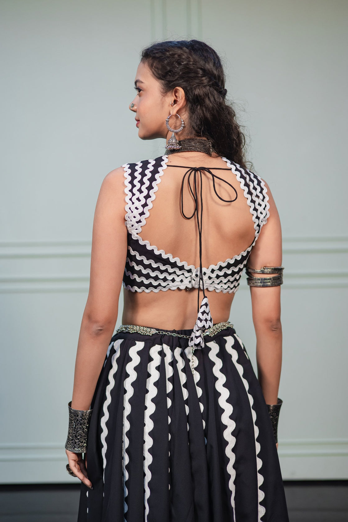 Black & White Ric-Rac – Modern Twist