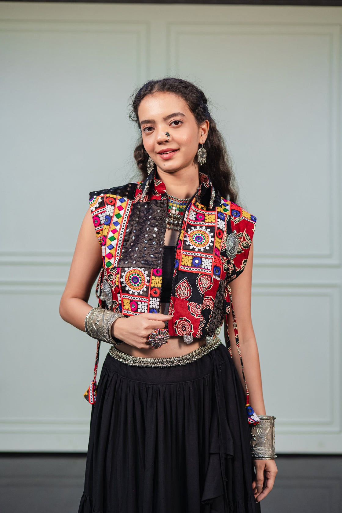 Kutchi Vibe Bibs Jacket – Multi-Magic Edition