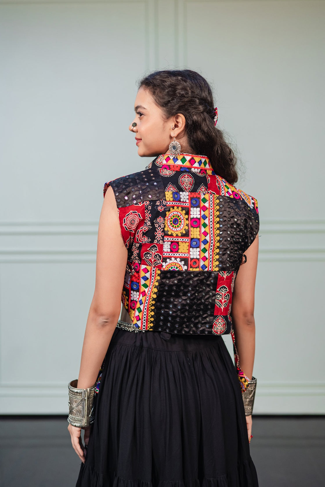 Kutchi Vibe Bibs Jacket – Multi-Magic Edition