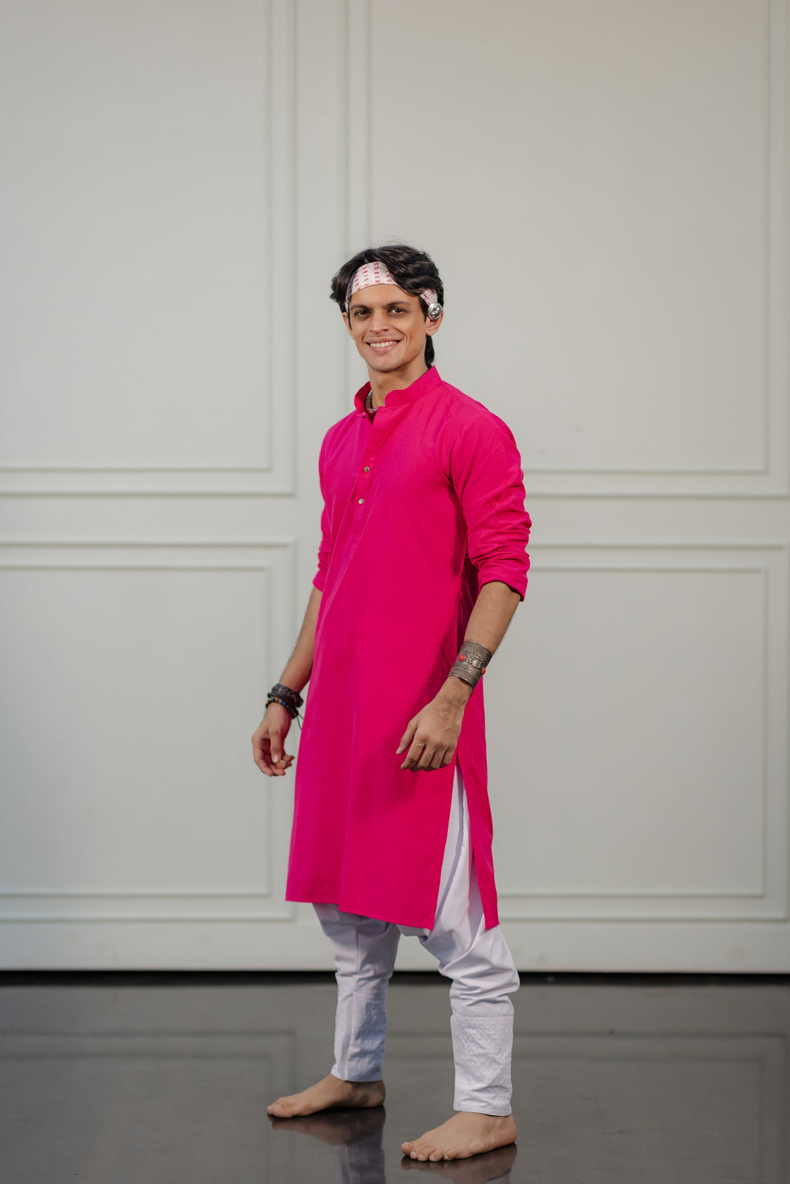 Gulabi Pink Kurta