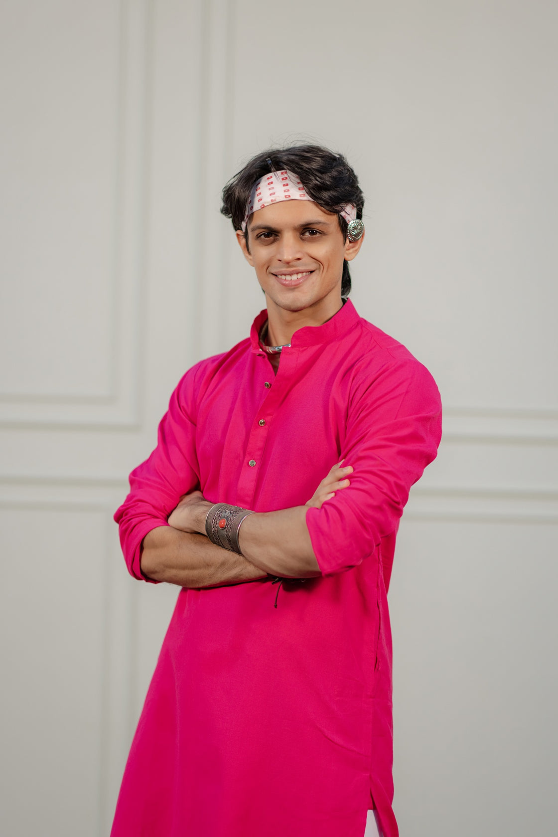 Gulabi Pink Kurta