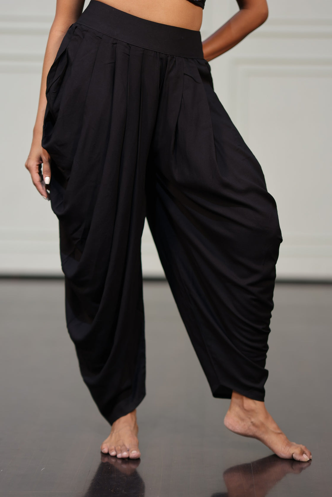 Black Fusion Dhoti