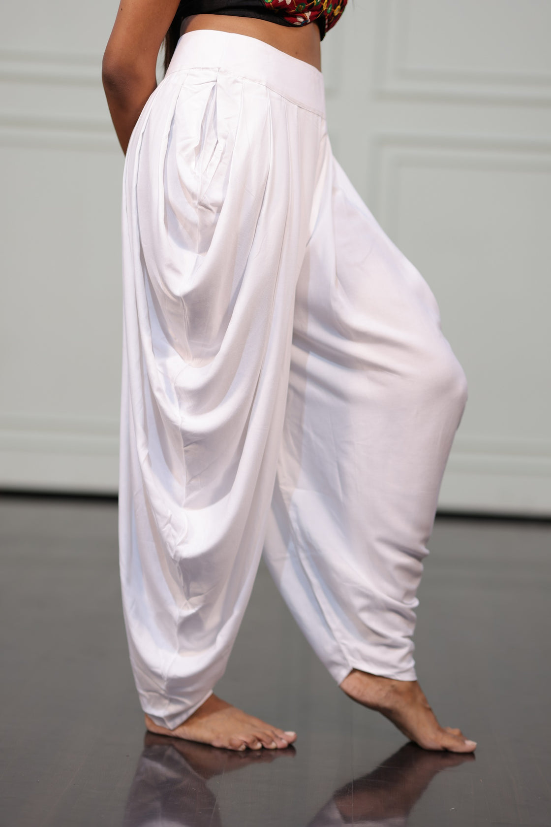 White Fusion Dhoti